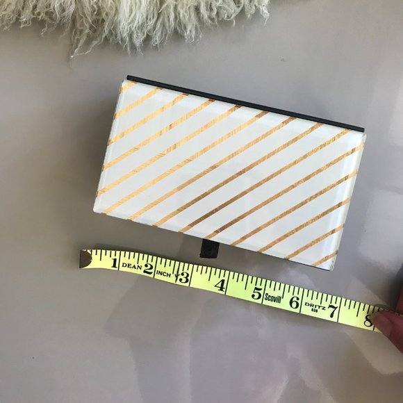 Cynthia Rowley Glass Small Jewelry Box - Picture 5 of 6